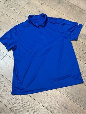 Men’s Nike royal blue short sleeve polo shirt. XXL. Barely worn! Nice!